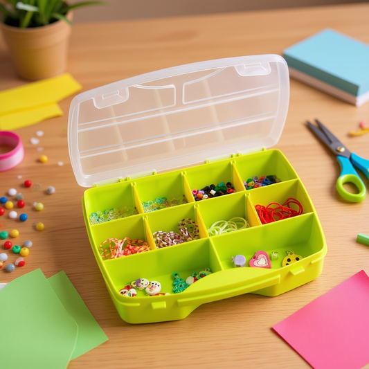 Sortierbox mit Fächern