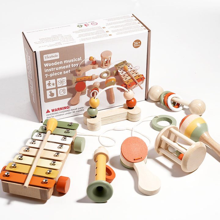 7-teiliges Musikinstrumenten-Set